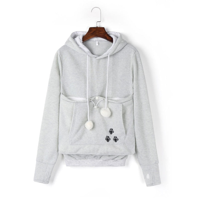 Dog pouch hoodie