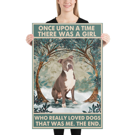Once Upon a Time... (Pitbull) - Poster