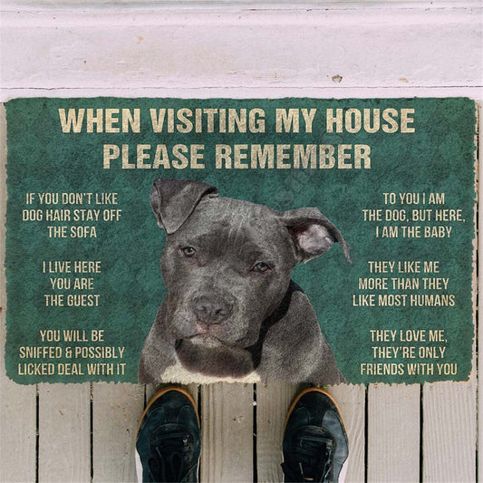 Pitbull - House Rules - Doormat